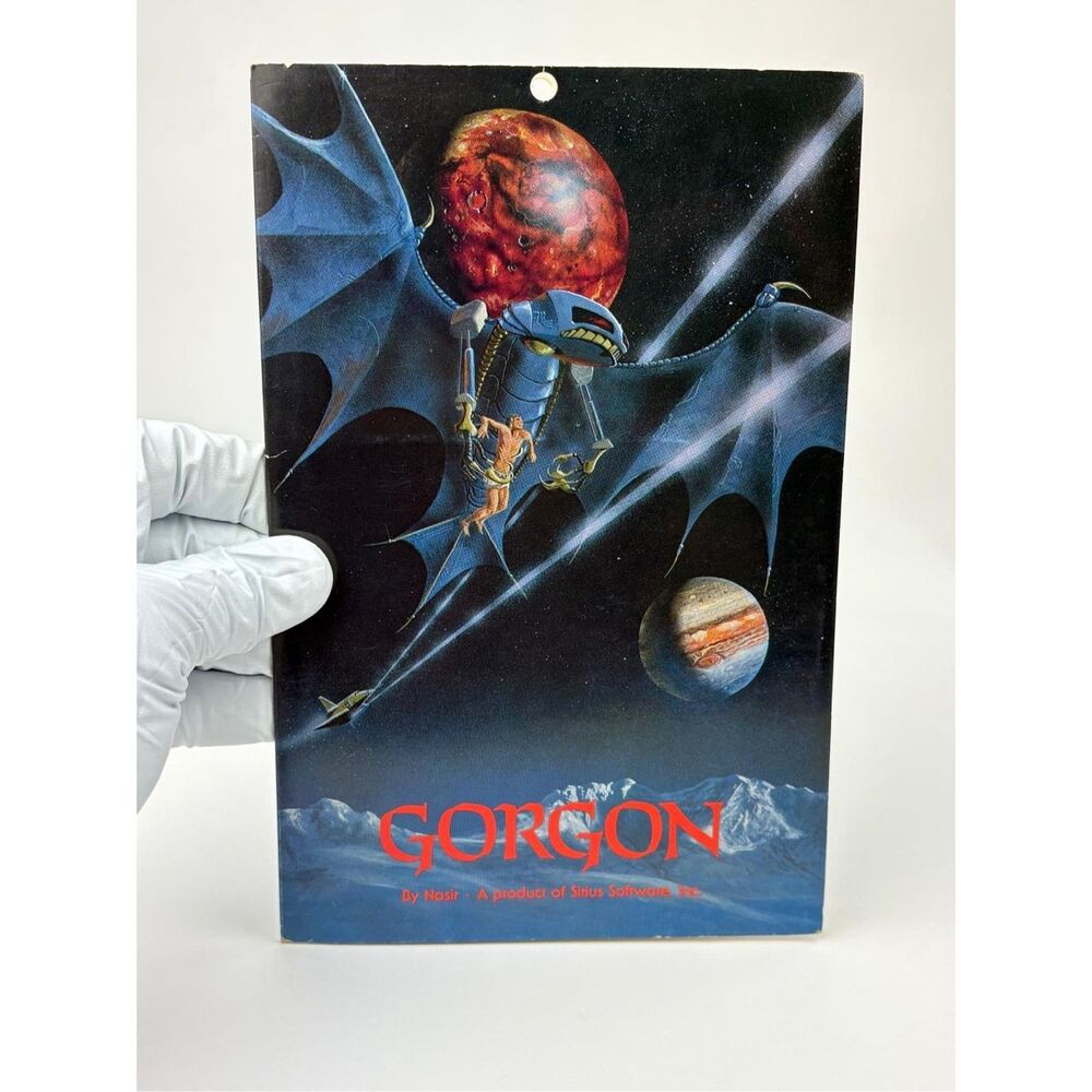 1981 Gorgon Game by Nasir of SIRIUS Software for Apple II & Apple II Plus DL2447